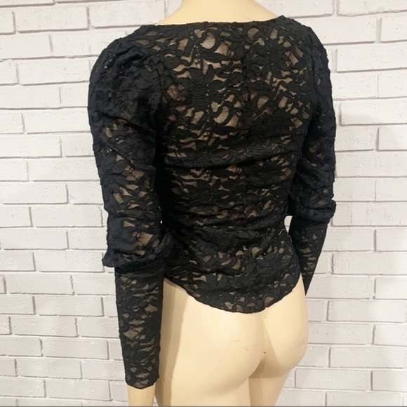 Free People Women’s Long Distance Layering Top in Flower Trail - Picture 3 of 3